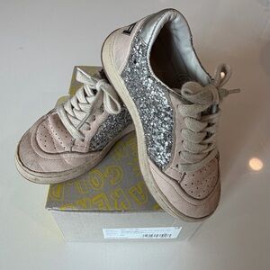Golden Goose Kids Sneakers in Pink and Silver